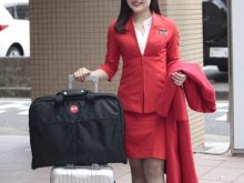 エアアジアXへCAとして早期入社した学生が遊びに来てくれました😳❣️